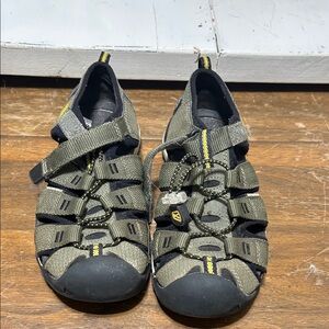 Keen Kids Sandals - Green and Black